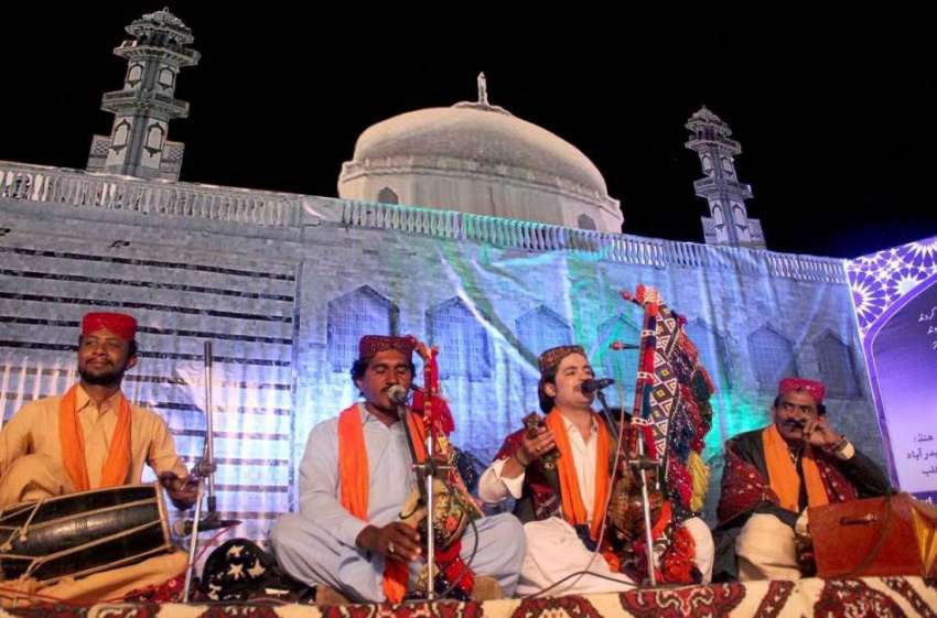حیدر آباد: حیدر آباد کلب میں منعقدہ صوفی فیسٹیول کے موقع ..