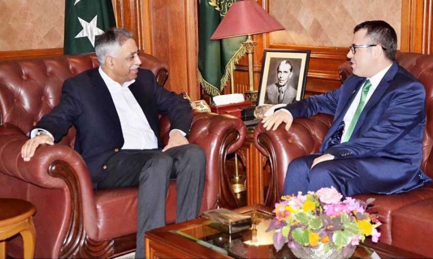 کراچی: گورنر سندھ محمد زبیر سے ترکی کے لیے نئے تعینات ہونے ..