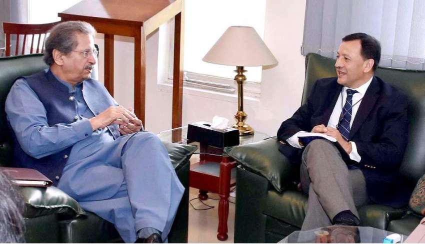 اسلام آباد: وفاقی وزیر تعلیم شفقت محمود سے اقوام متحدہ کے ..