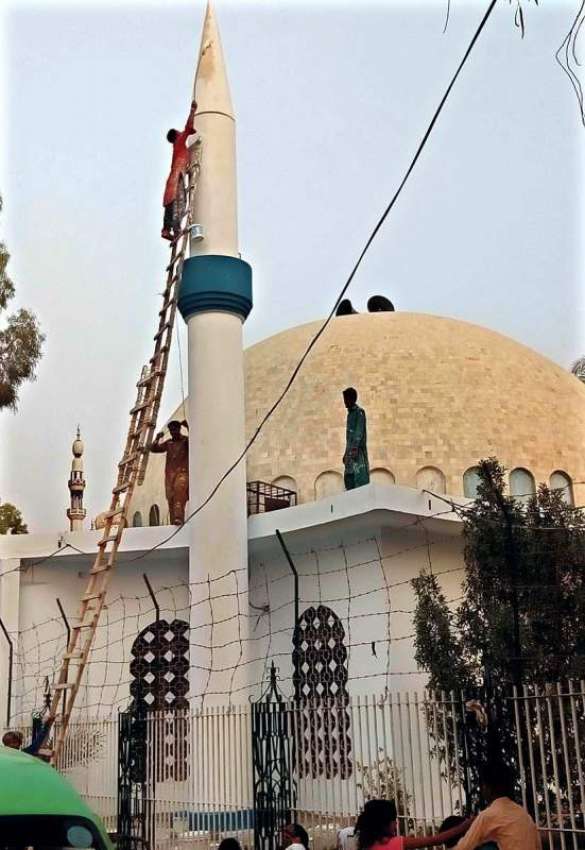 بہاولپور: مزدور قائد اعظم میڈیکل کالج میں قائداعظم مسجد ..