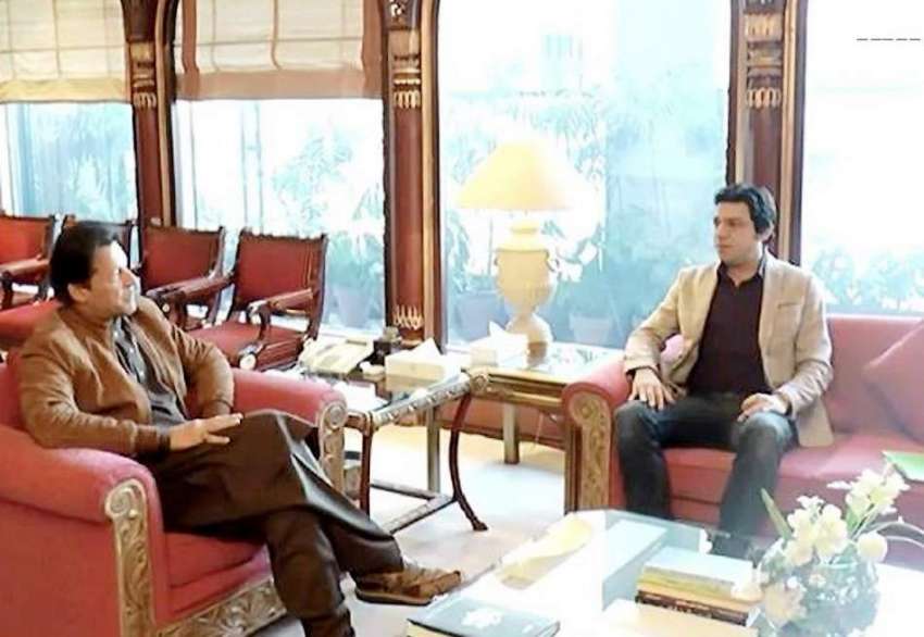 اسلام آباد: وزیر اعظم عمران خان سے وفاقی وزیر برائے آبی وسائل ..