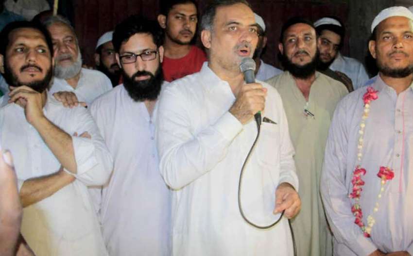 کراچی: جماعت اسلامی کراچی کے امیر و مجلس عمل کے حلقہ این ..