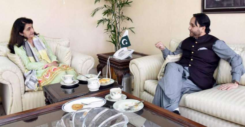 اسلام آباد: وزیراعلیٰ گلگت بلتستان حافظ حفیظ الرحمن اور ..