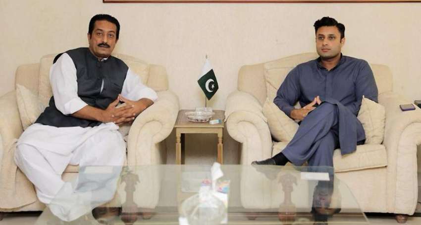 اسلام آباد: وزیر اعظم عمران خان کے معاون خصوصی زلفی بخاری ..