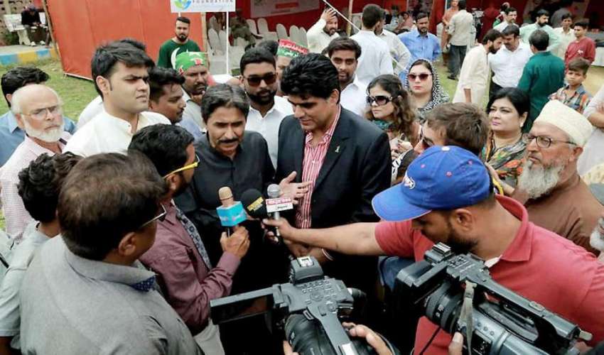 کراچی: پاکستان تحریک انصاف کے پی ایس129سے رکن قومی اسمبلی ..