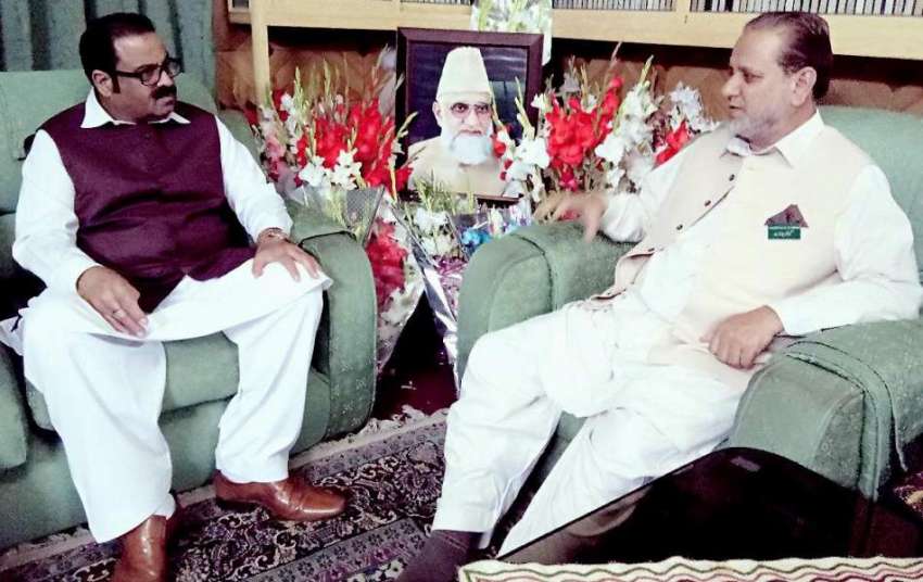 راولپنڈی: اپوزیشن لیڈر چوہدری محمد یاسین مجاہد منزل میں ..