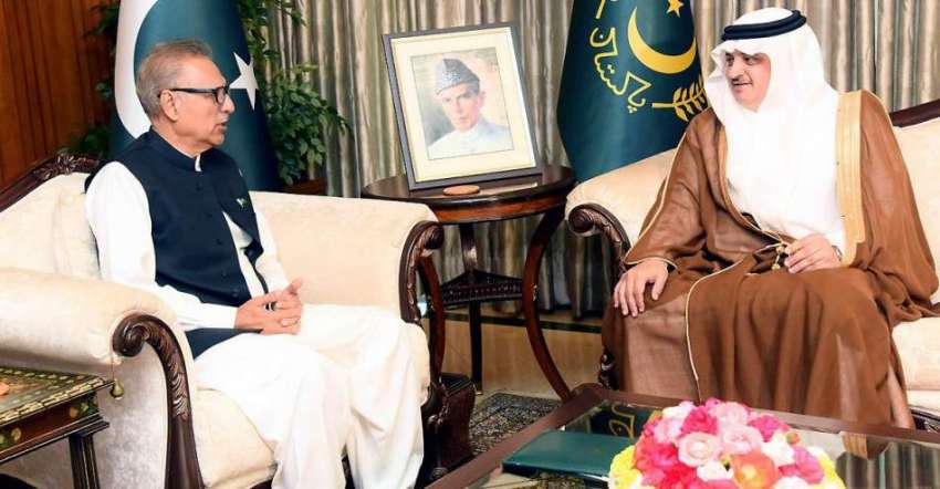 اسلام آباد: صدر مملکت ڈاکٹر عارف علوی سے سعودی سفیر ملاقات ..