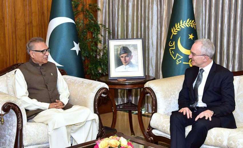 اسلام آباد: صدر مملکت ڈاکٹر عارف علوی سے سپین کے سفیر ملاقات ..