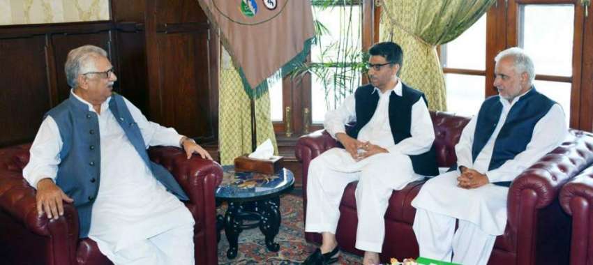 پشاور: گورنر خیبر پختونخوا انجینئر اقبال ظفر جھگڑا سے ڈی ..