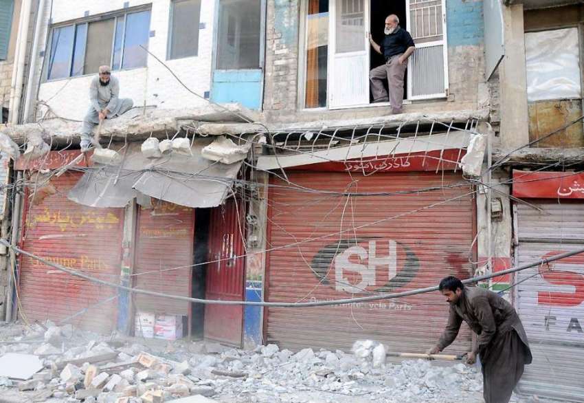 راولپنڈی: کمیٹی چوک کے قریب انتظامیہ کی طرف سے تجاوزات آپریشن ..