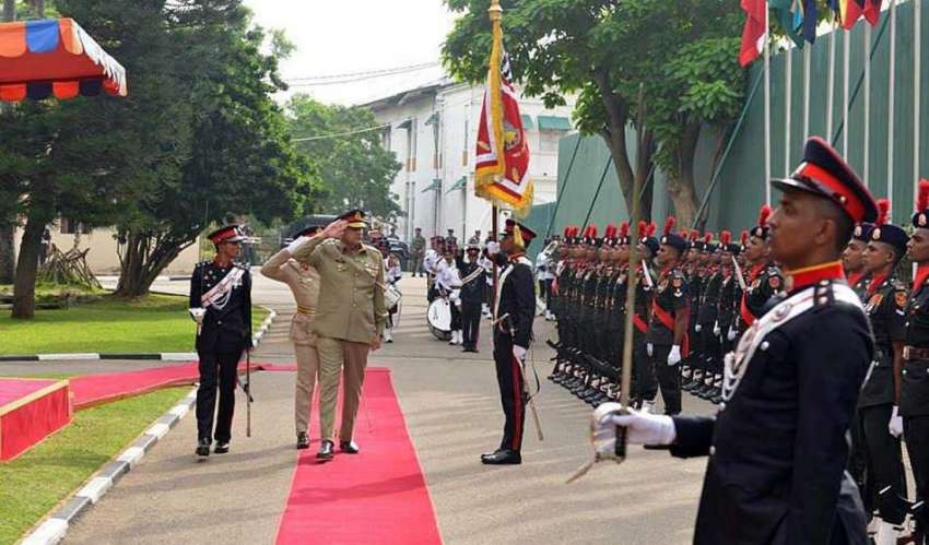 سری لنکا: آرمی چیف جنرل قمر جاوید باجوہ سری لنکا کے دو روزہ ..
