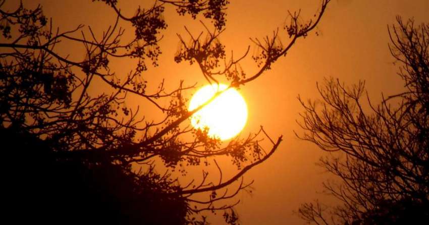 اسلام آباد:وفاقی دارالحکومت میں سال2018ء کا آخری سورج غروب ..