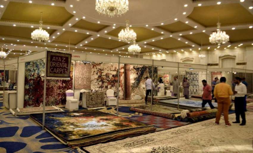 لاہور: پاکستان کارپٹ ایسوسی ایشن کے زیر اہتمام مقامی ہوٹل ..