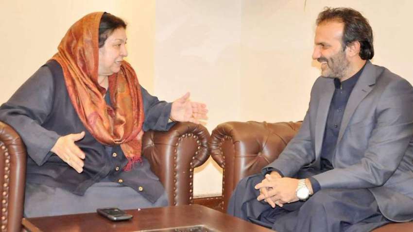 اسلام آباد: صوبائی وزیر صحت پنجاب ڈاکٹر یاسمین راشد ایم ..