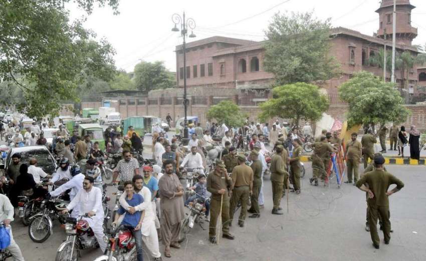 لاہور: تحریک لبیک کی جانب سے انتخابات میں مبینہ دھاندلی ..