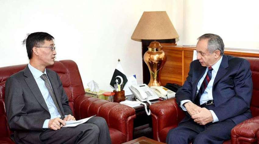 فیصل آباد: وزیر اعظم کے مشیر عبدالرزاق داؤد سے چینی سفیر ..