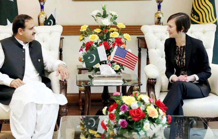 لاہور: وزیر اعلیٰ پنجاب سردار عثمان بزدار سے امریکی قونصل ..