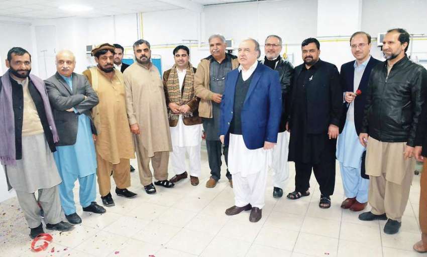 پشاور: اکبر میڈیکل سنٹر پشاور میں آئی سی یو وارڈ افتتاح کے ..