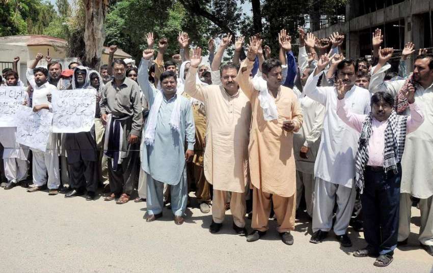 راولپنڈی: محکمہ البراک کے ملازمین تنخواہ نہ ملنے پر پریس ..