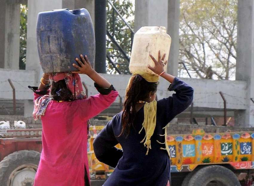 راولپنڈی: پیر ودھائی فوجی کالونی میں پینے کے صاف پانی کی ..