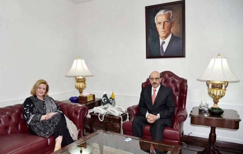 اسلام آباد: محترمہ ماریہ میتر مائر ، نائب صدر آسٹریا پاکستانی ..