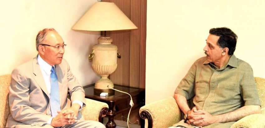 اسلام آباد: وزیر اعظم کے مشیر محمد شہزاد ارباب سے جاپان کے ..
