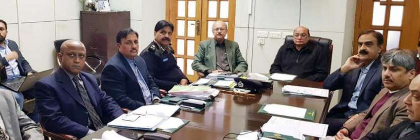 لاہور: صوبائی وزیر قانون راجہ بشارت صوبے میں سکیورٹی اور ..