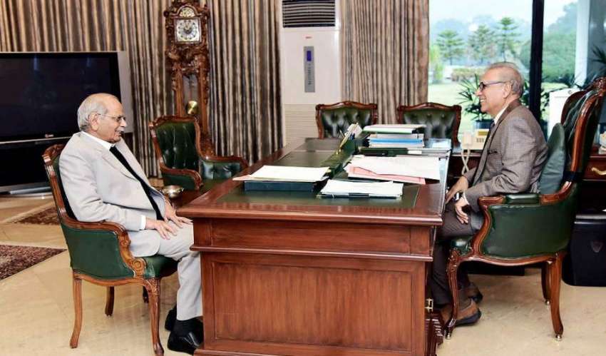 اسلام آباد: صدر مملکت ڈاکٹر عارف علوی سے ڈاکٹر ایوب شبیر ..