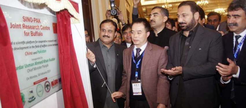 لاہور: وزیر اعلیٰ پنجاب عثمان بزدار مقامی ہوٹل میں انٹر ..