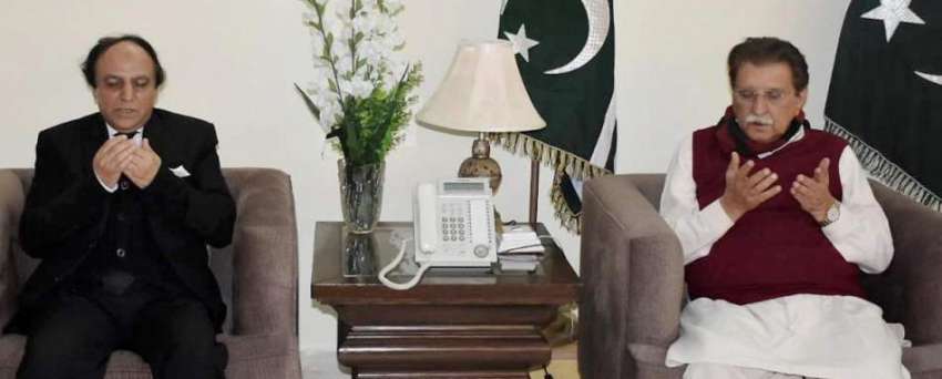 مظفر آباد: وزیرِ اعظم آزاد کشمیر راجہ فاروق حید خان کے چچا ..