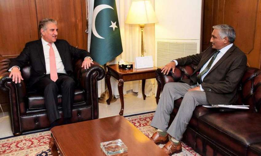 اسلام آباد: وزیر خارجہ شاہ محمود قریشی سے نیشنل یونیورسٹی ..