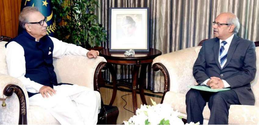 اسلام آباد: صدر مملکت ڈاکٹر عارف علوی سے بوسنیا کے لیے نامزد ..