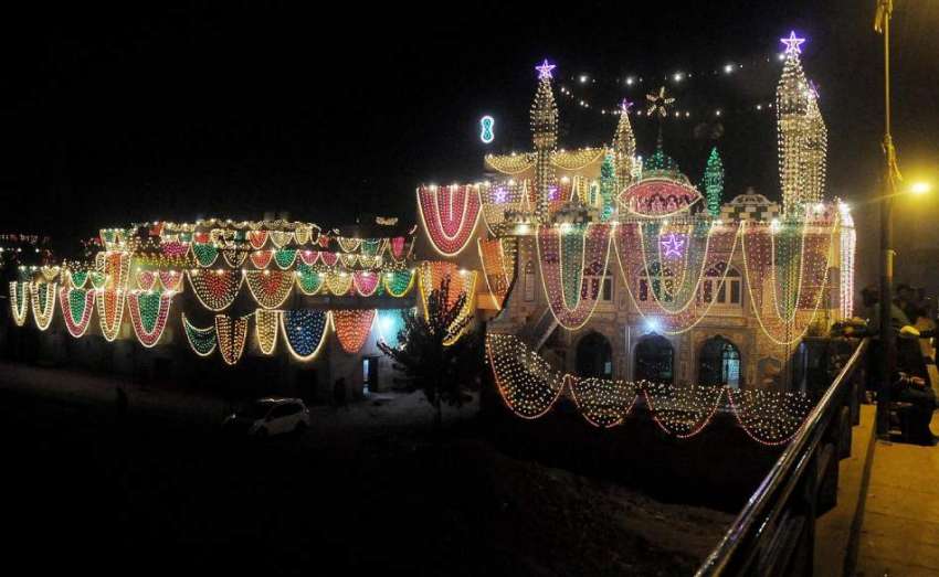 راولپنڈی: عید میلادالنبی کے سلسلے میں پیرودھائی روڈ پرایک ..