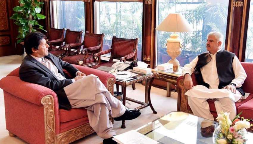اسلام آباد: وزیر اعظم عمران خان سے سے وزیر اعلیٰ خیبر پختونخوا ..