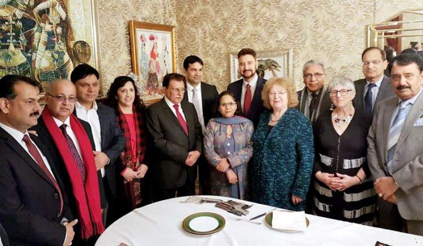 برسلز: بیلجیم کے لیے پاکستان کے سفیر کی جانب سے دیئے گئے ..