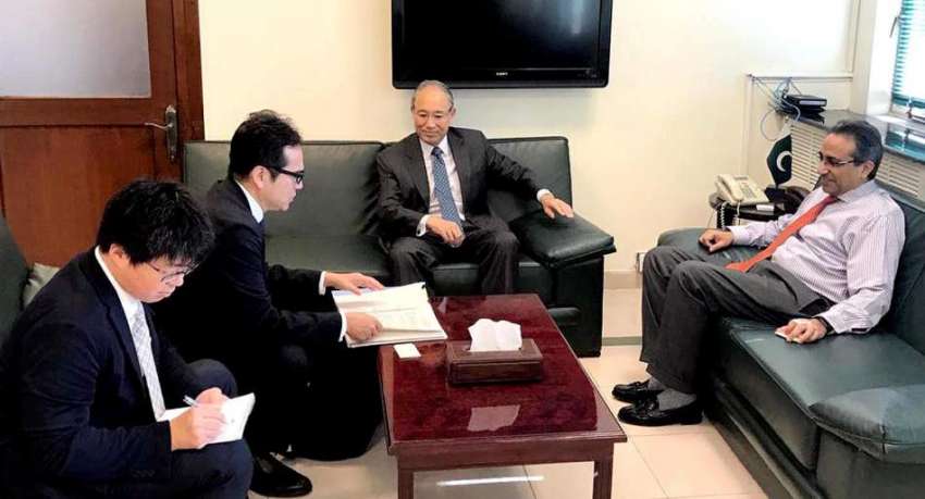 اسلام آباد: پاکستان میں جاپان کے سفیر ایچ ای کونینوری میتسودا ..