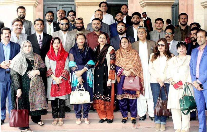 لاہور : سندھ اسمبلی کے 22 رکنی پارلیمانی وفد کا پنجاب اسمبلی ..