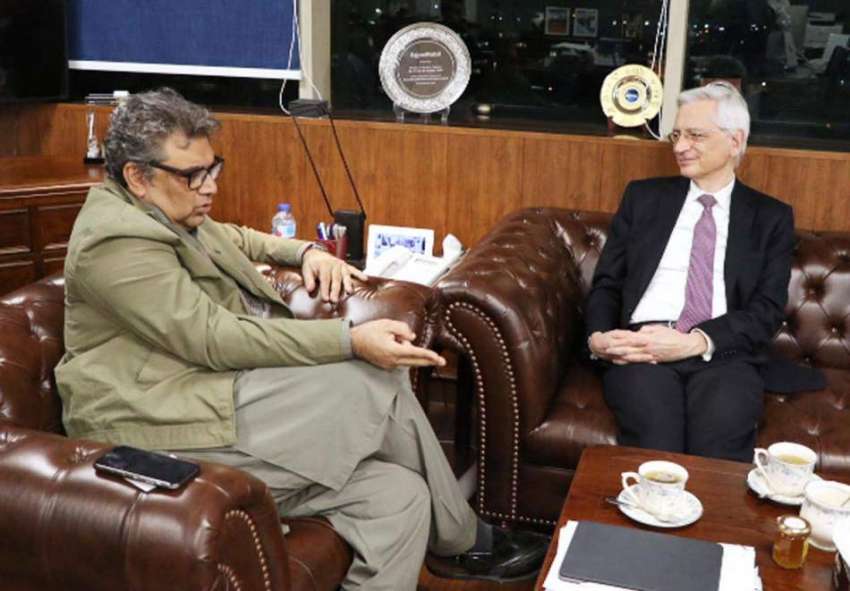 اسلام آباد: پاکستان میں فرانس کے سفیر ، ایچ.ای. ڈاکٹر مارک ..