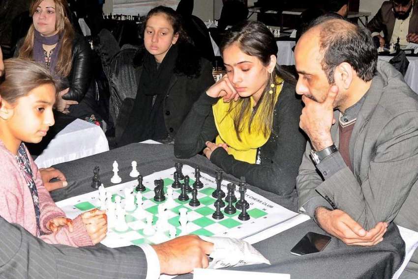 راولپنڈی: چیمبر آف کامرس اینڈ انڈسٹری میں منعقدہ شطرنج کے ..