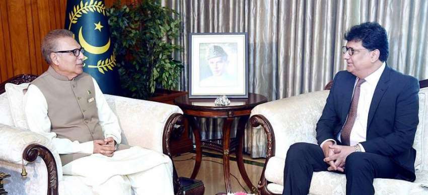 اسلام آباد: صدر مملکت ڈاکٹر عارف علوی سے بیلجیئم کے لیے نامزد ..