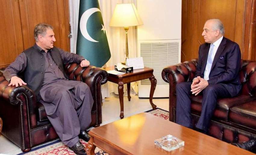 اسلام آباد: وزیر خارجہ شاہ محمود قریشی سے امریکی خصوصی نمائندہ ..