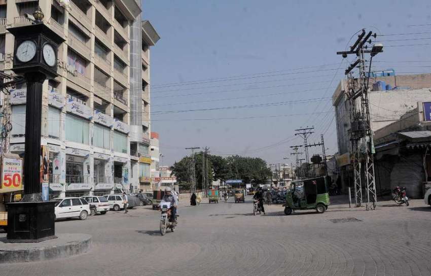 راولپنڈی: تاجروں کی ملک بھر میں شٹر ڈاؤن ہڑتال کی کال پر ..