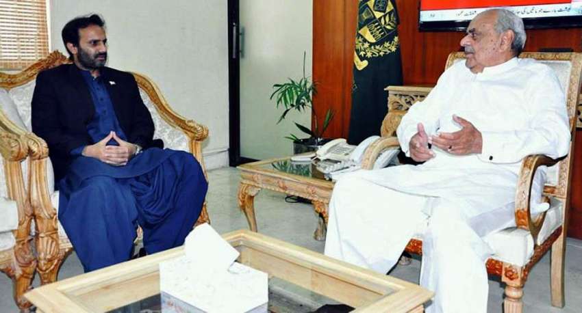 اسلام آباد: ایم ڈی پاکستان بیت المال عون عباس بپی سے وزیر ..
