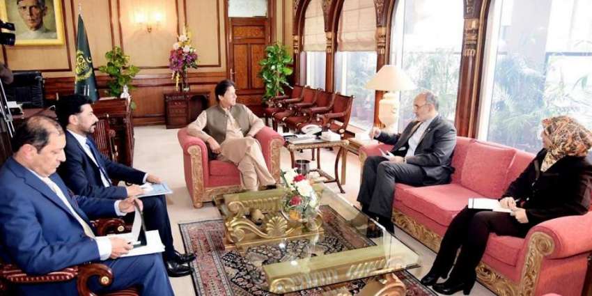 اسلام آباد: وزیر اعظم عمران خان سے ایران کے سفیر مہدی ہنر ..