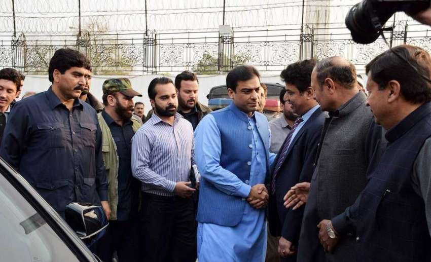 لاہور:قائد حزب اختلاف حمزہ شہبازپنجاب اسمبلی کے اجلاس میں ..