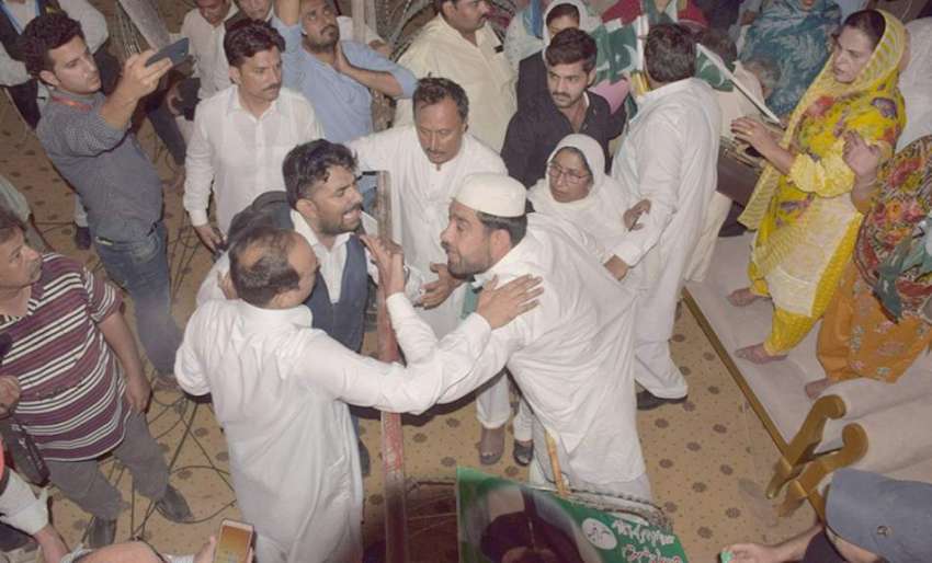 لاہور: مسلم لیگ (ن) کے زیر اہتمام یوم تکبیر کے حوالے سے ماڈل ..