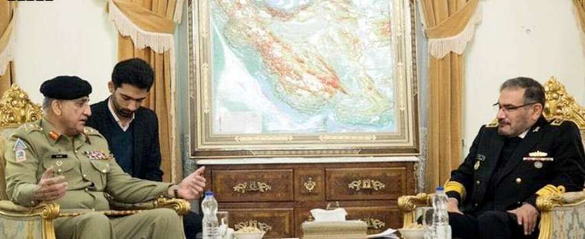 تہران: چیف آف آرمی اسٹاف (سی او اے ایس) جنرل قمر جاوید باجوہ ..