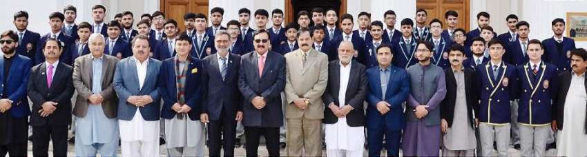 پشاور: کیڈٹ کالج بٹراسی کے کیڈٹس کا خیبر پختونخوا اسمبلی ..