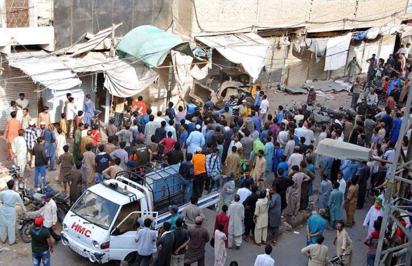 حیدر آباد: نیو کلاتھ مارکیٹ میں تجاوزات کے خلاف آپریشن کیا ..