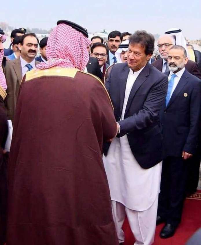 اسلام آباد: وزیر اعظم عمران خان، سعودی ولی عہد محمد بن سلمان ..